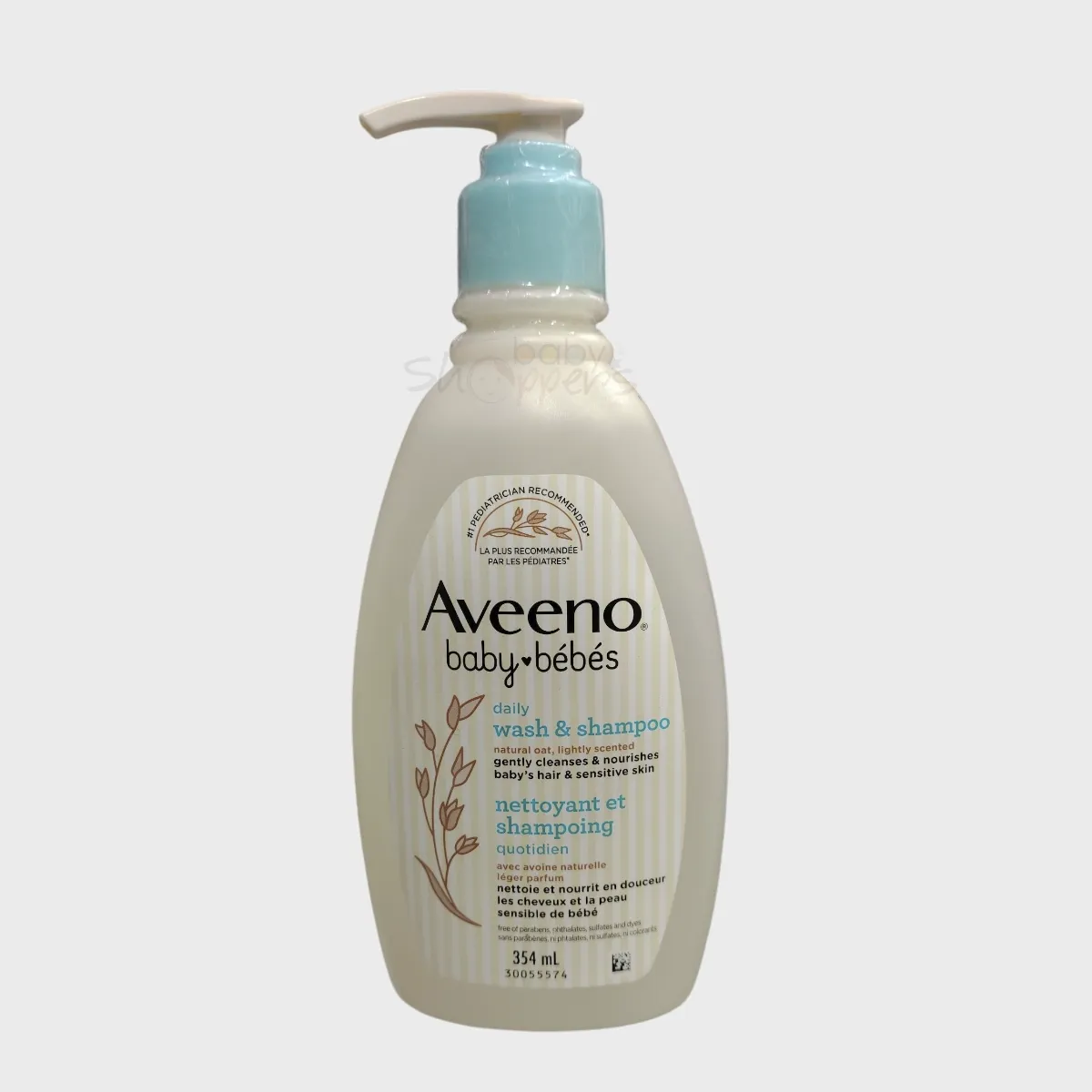 Aveeno Baby Daily Moisture Wash & Shampoo 354ml Aveeno Baby Daily Moisture Wash & Shampoo 354ml