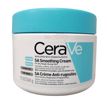 CeraVe SA Smoothing Cream For Dry, Rough, Bumpy Skin 340g