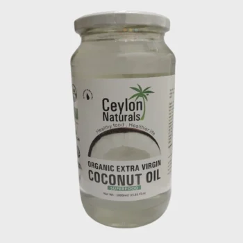 Ceylon Naturals Organic Extra Virgin Coconut Oil 1000ml