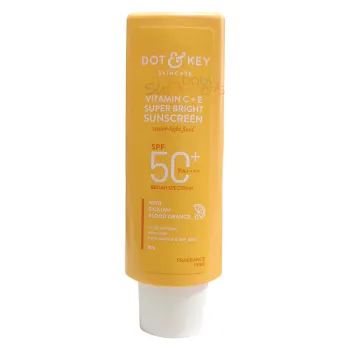 Dot & Key Vitamin C + E Super Bright Sunscreen SPF50+ PA++++ 80g
