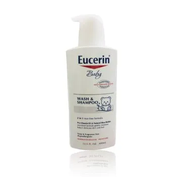 Eucerin Baby Wash and Shampoo- 400ml