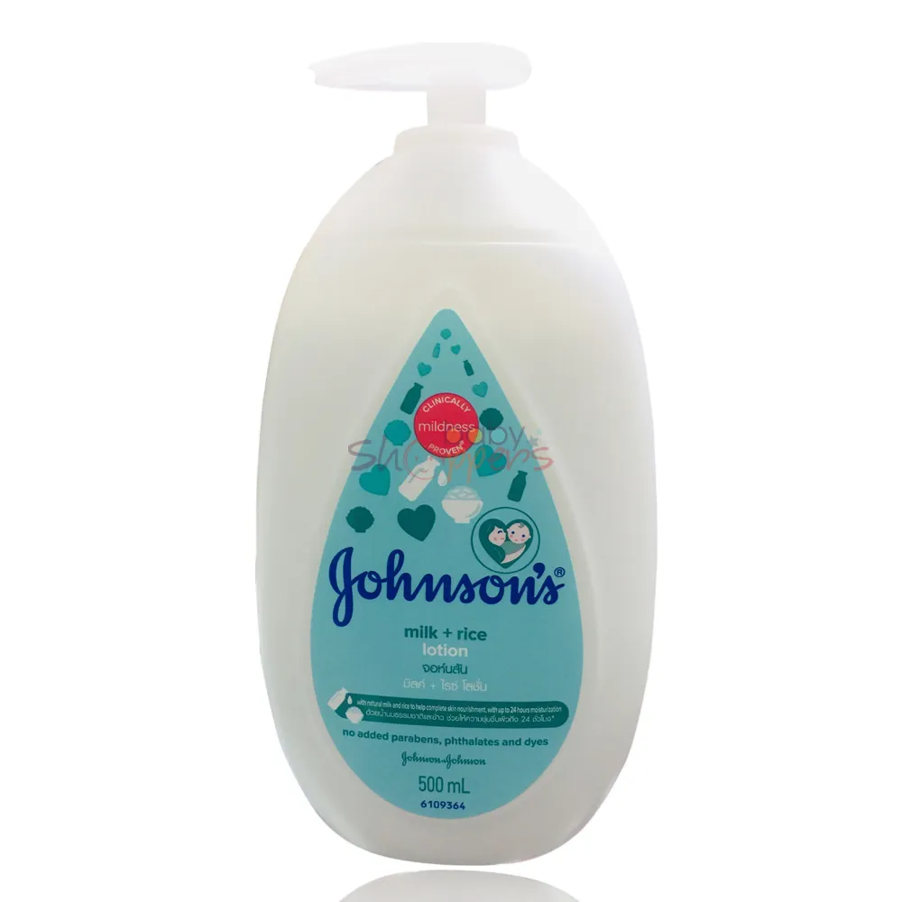 Johnson’s Baby Milk + Rice Lotion 500ml Rice Lotion