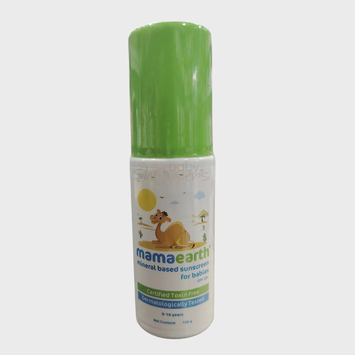 Mamaearth mineral based Baby sunscreen 100gm Mamaearth Mineral-Based Baby Sunscreen 100g