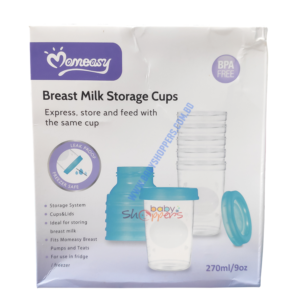 Momeasy Breast Milk Storage Cups 270ml Momeasy Breast Milk Storage Cups 270ml Momeasy Breast Milk Storage Cups 270ml