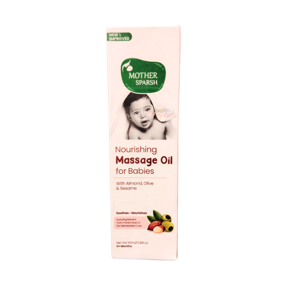 Mother-Sparsh-Baby-Massage-Oil-100ml Mother Sparsh Baby Massage Oil 100ml - Shop Now