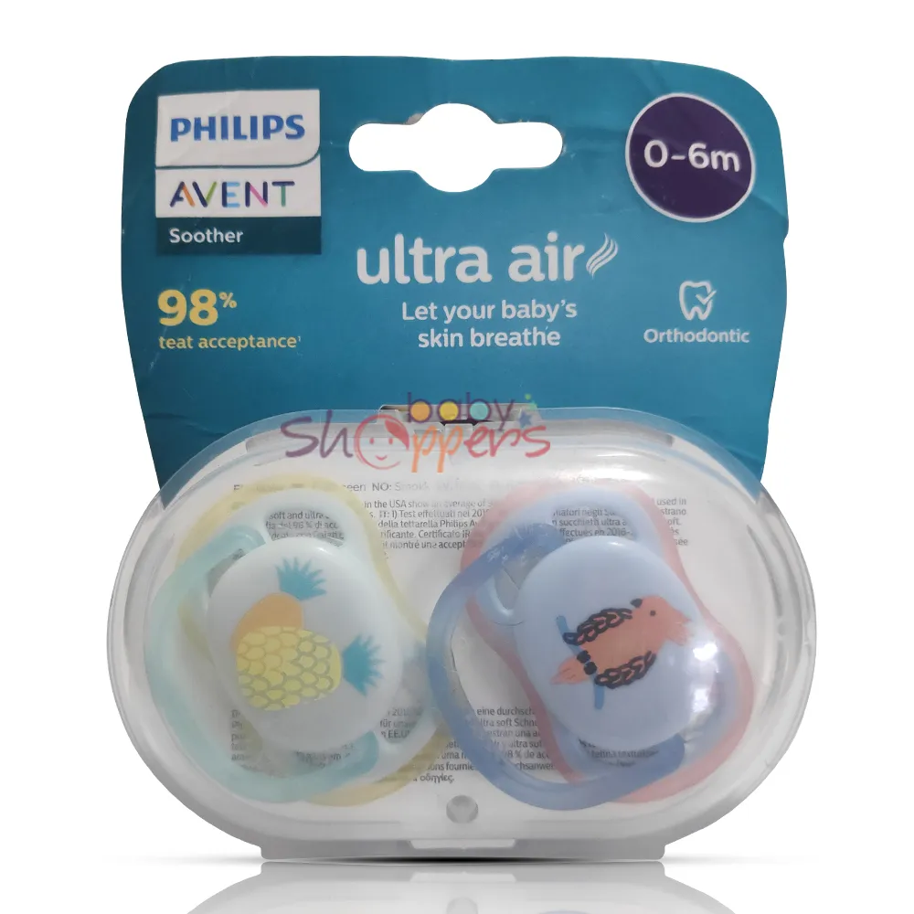 Philips Avent Ultra Air Orthodontic Baby Soother 0-6 month Philips Avent Ultra Air Orthodontic Baby Soother 0 6 month Philips Avent Ultra Air Orthodontic Baby Soother 0-6 month