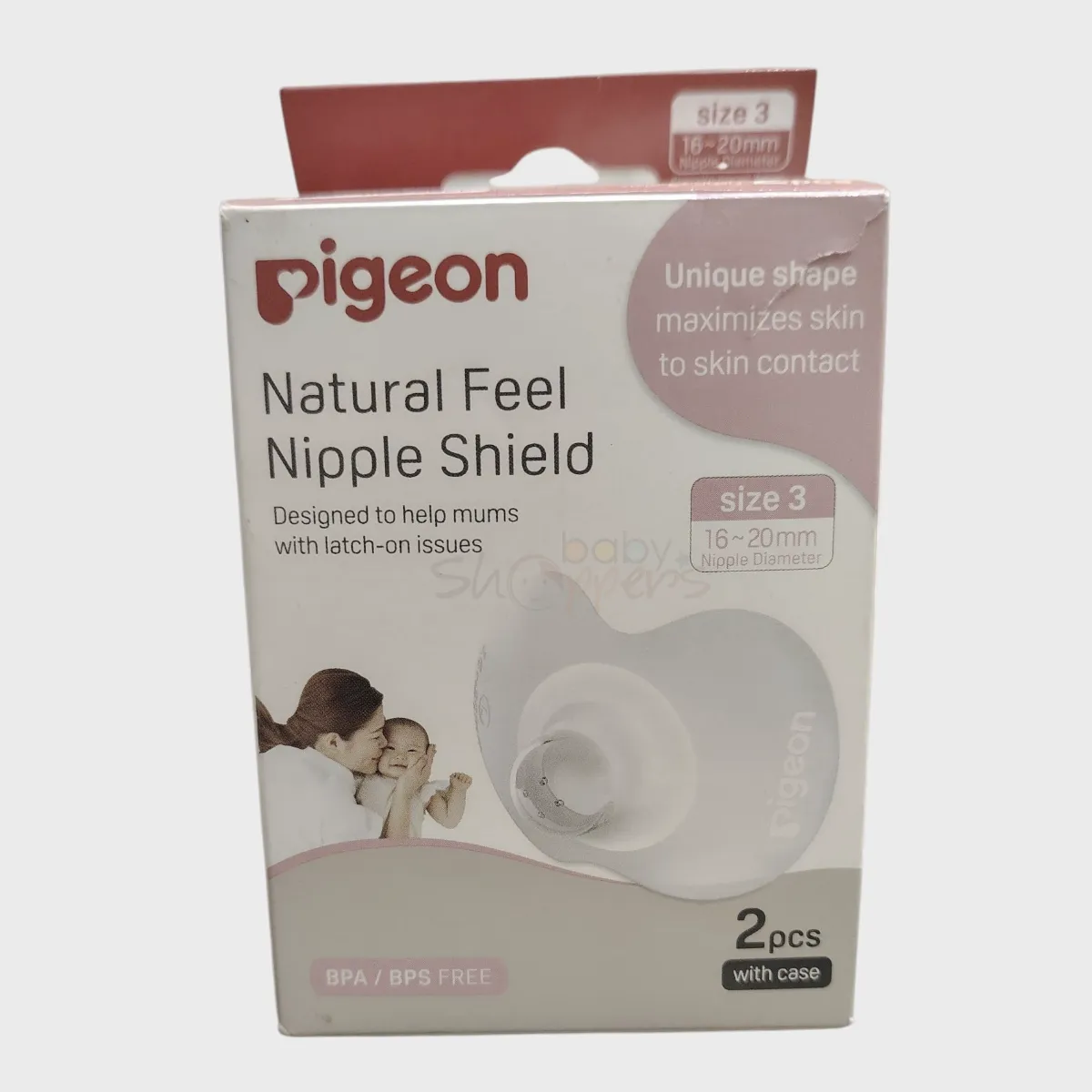 Pigeon Natural Fit Nipple Shield Pigeon Natural Fit Nipple Shield 1 Pigeon Natural Fit Nipple Shield