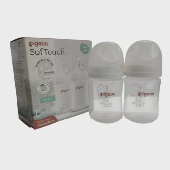 Pigeon SofTouch Feeding Bottle Twin Pack 160ml