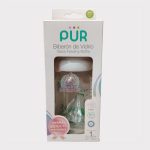 Pur Glass Feeding Bottle 130ml