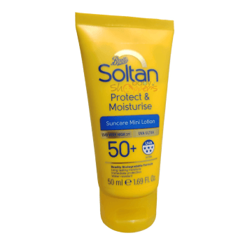 Boots Soltan Protect & Moisturise Suncare Mini Lotion SPF50+ 50ml