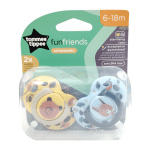 Tommee Tippee Funfriends Orthodontic Soother 6-18m