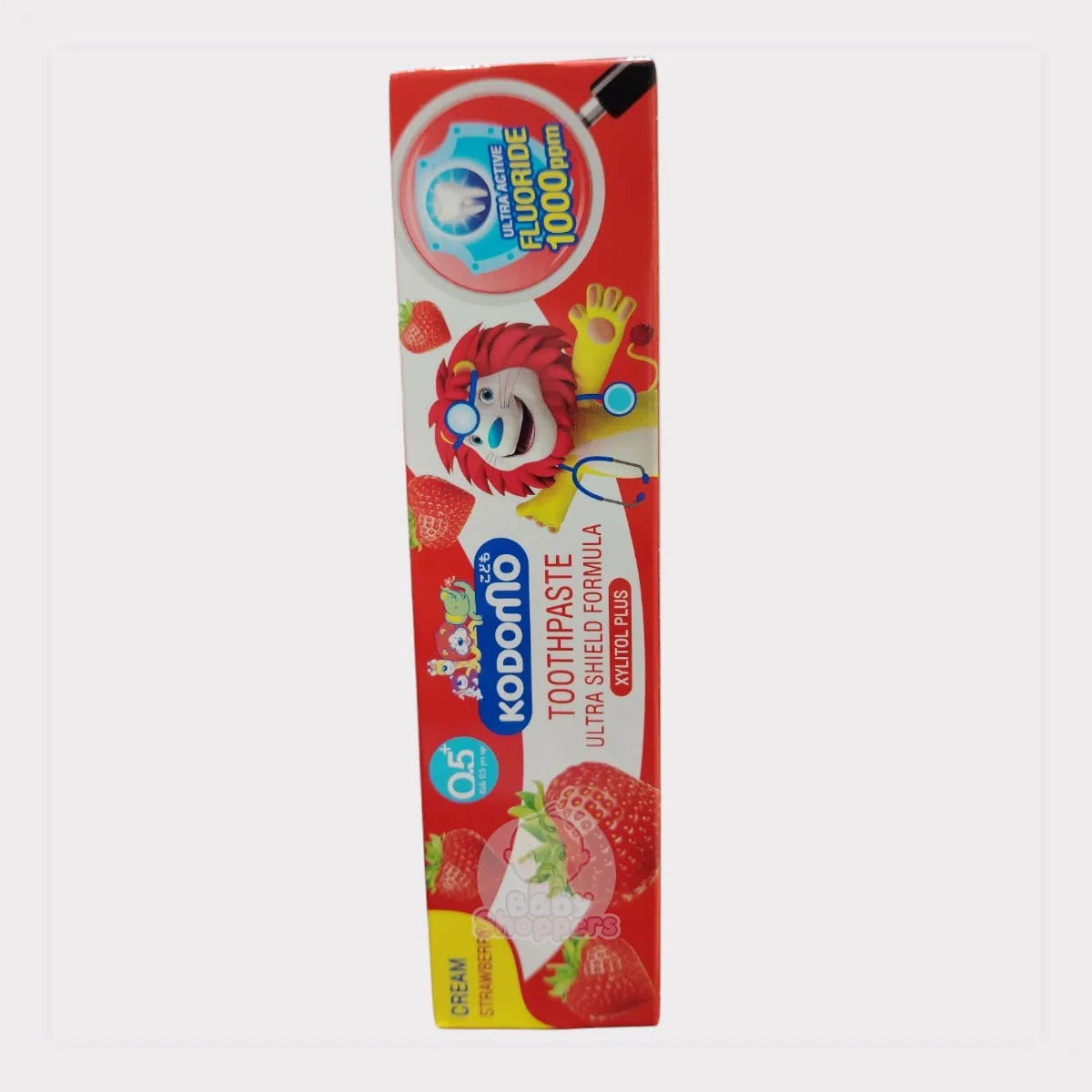 kodomo baby Strawberry Cream Toothpaste 65ml kodomo baby Strawberry Cream Toothpaste 65ml kodomo baby Strawberry Cream Toothpaste 65ml