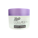 Boots Collagen Youth Activating Night Cream For All Skin Types 50ml