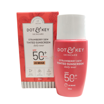 Dot & Key Strawberry Dew Tinted Sunscreen SPF 50+ PA++++ 50ml