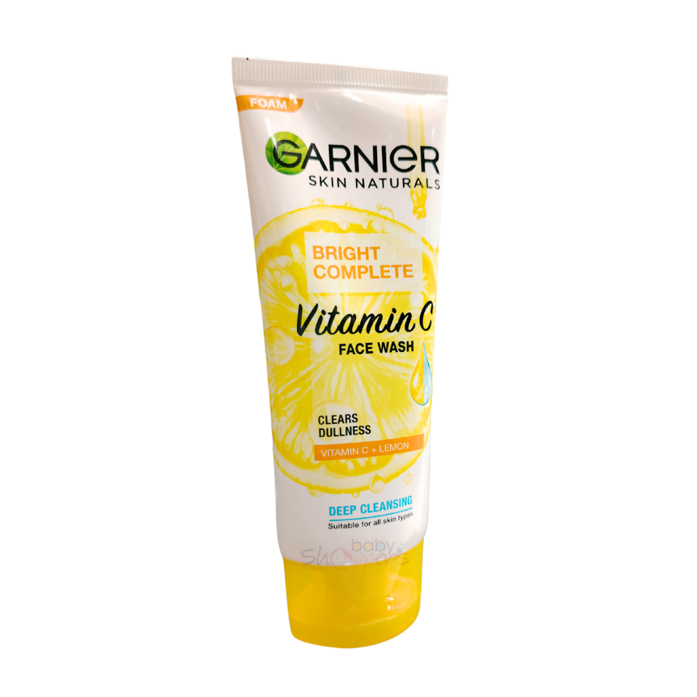 Garnier-Bright-Complete-Vitamin-C-Face-Wash-100g Garnier Bright Complete Vitamin C Face Wash 100g Garnier Bright Complete Vitamin C Face Wash 100g