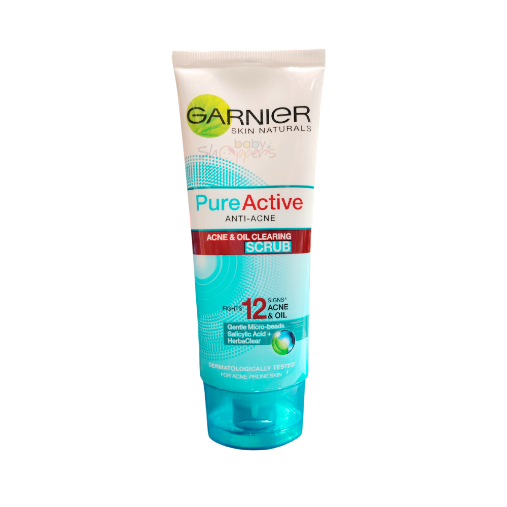 Garnier-Pure-Active-Acne-&-Oil-Clearing-Scrub-100ml Garnier Pure Active Acne Oil Clearing Scrub 100ml Garnier Pure Active Acne & Oil Clearing Scrub 100ml