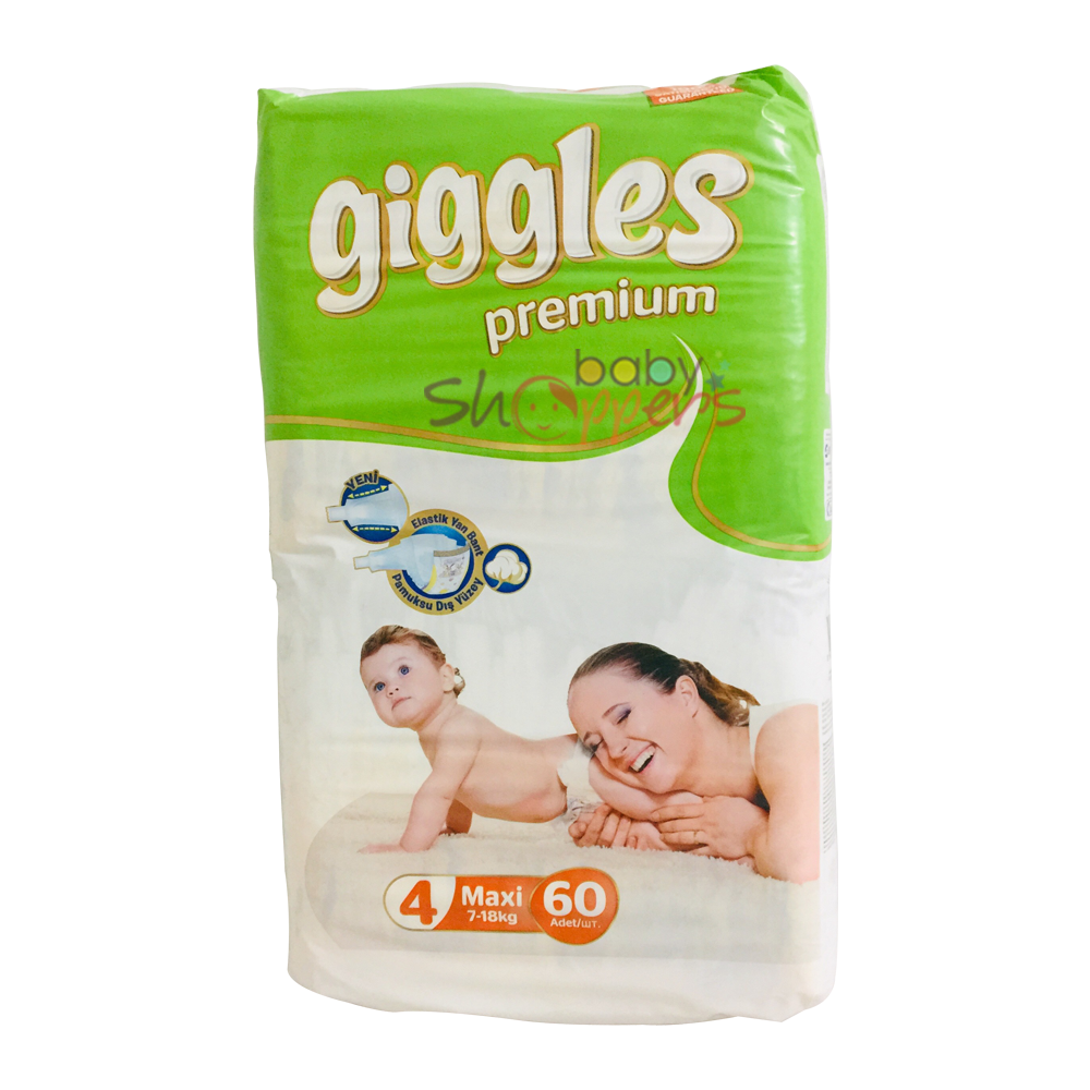 Giggles Premium Baby Belt Diaper 7-18kg 60pcs Giggles Premium Baby Belt Diaper 7 18kg 60pcs Giggles Premium Baby Belt Diaper 7-18kg 60pcs