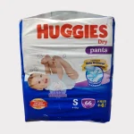 Huggies Dry Pants Diapers Small 4-8 Kg | 66+4 Pcs