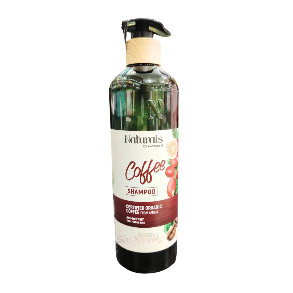 Naturals by Watsons Coffee Anti Hair Fall Shampoo 490ml Naturals by Watsons Coffee Anti Hair Fall Shampoo 490ml Naturals by Watsons Coffee Anti Hair Fall Shampoo 490ml