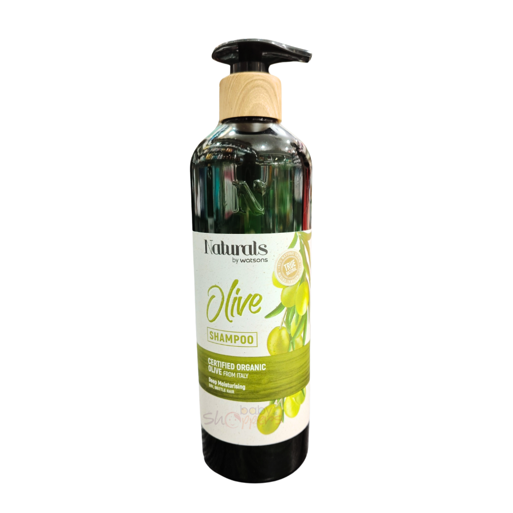 Naturals-by-Watsons-Olive-Deep-Moisturising-Shampoo-490ml Naturals by Watsons Olive Deep Moisturising Shampoo 490ml Naturals by Watsons Olive Deep Moisturising Shampoo 490ml