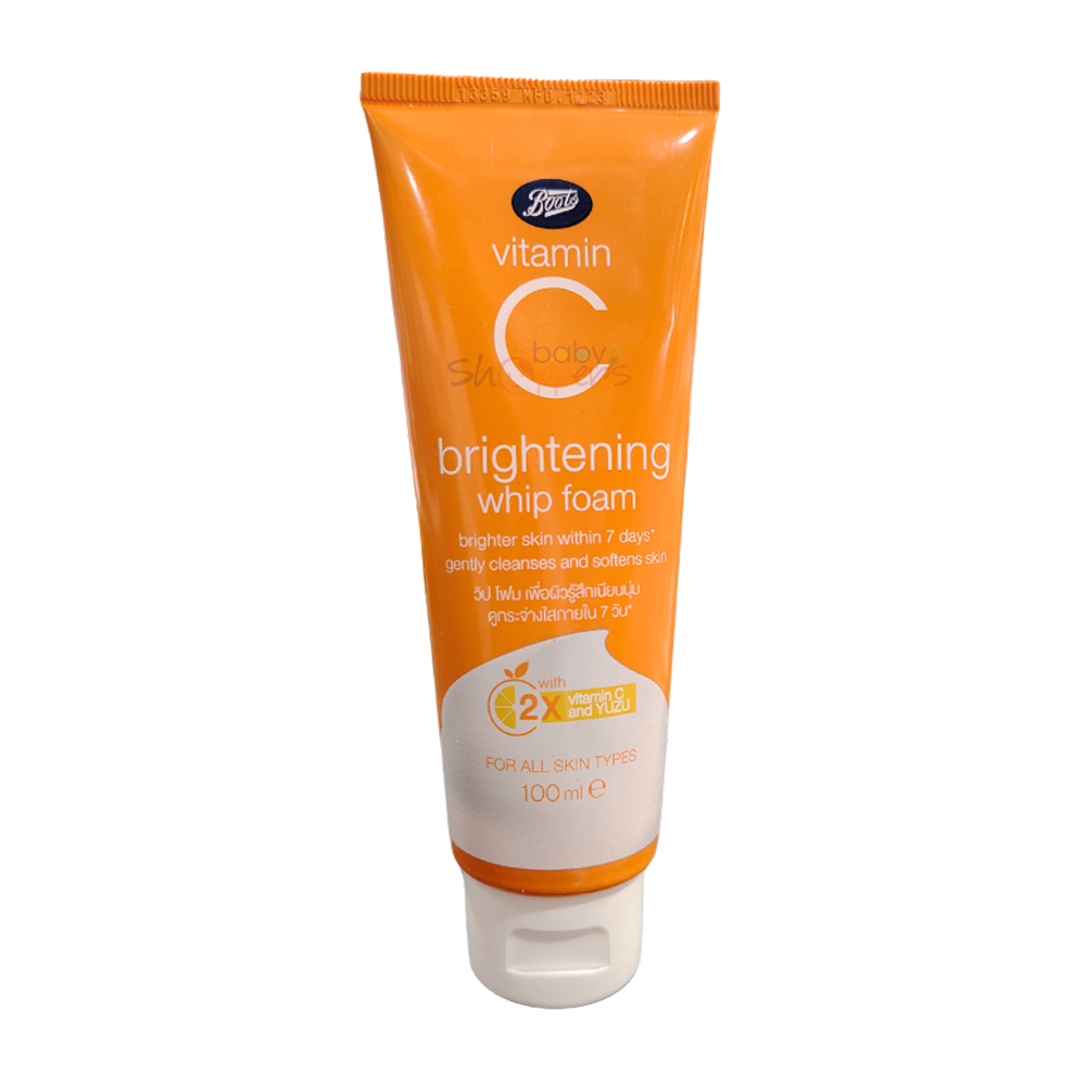 Boots-Vitamin-C-Brightening-Whip-Foam-100ml Boots Vitamin C Brightening Whip Foam 100ml Boots Vitamin C Brightening Whip Foam 100ml