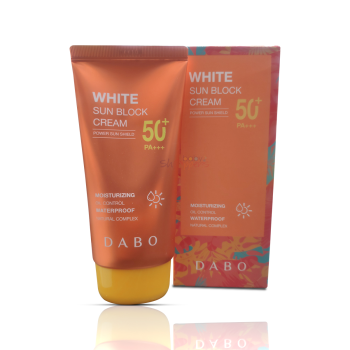 Dabo White Sunblock Cream Power Sun Shield 50+ 70ml