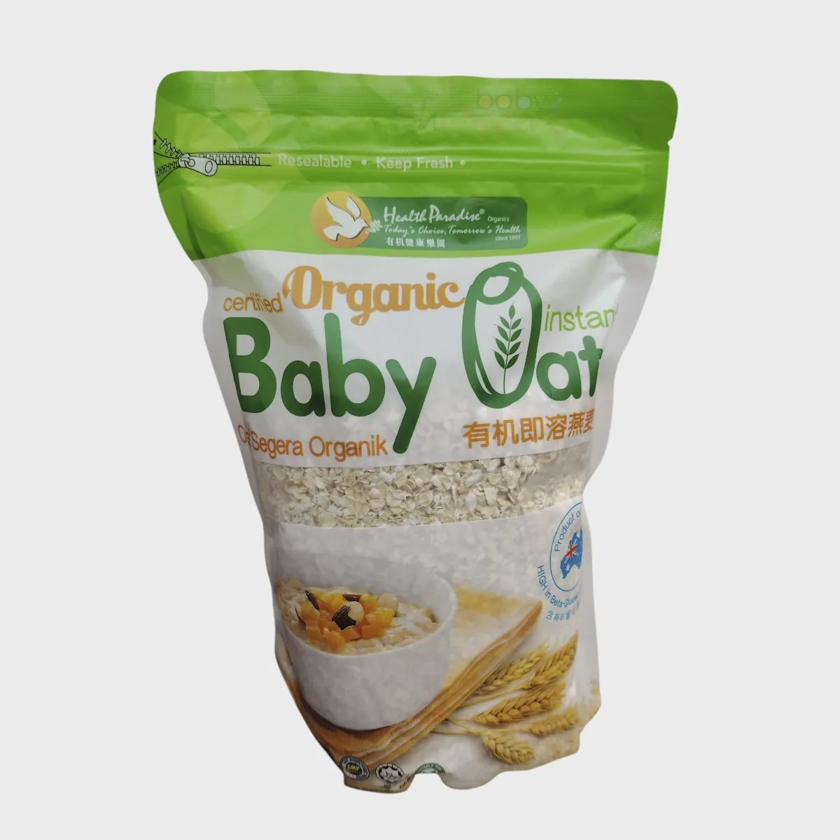 Organic Instant Baby Oats 500g Organic Instant Baby Oats 500g 1 Organic Instant Baby Oats 500g