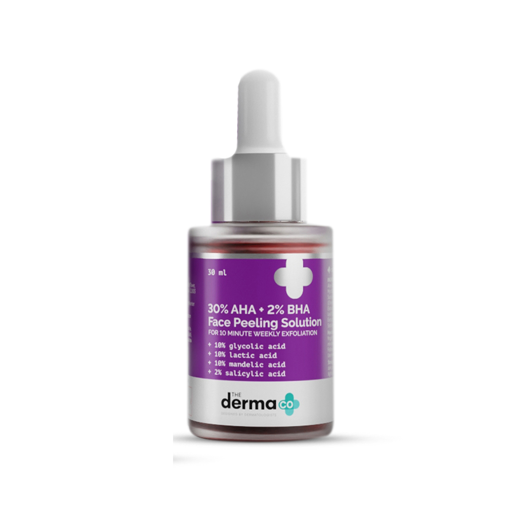 The-Derma-Co-15%-AHA-+-1%-BHA-Beginner-Face-Peeling-Solution-30ml The Derma Co 15 AHA 1 BHA Beginner Face Peeling Solution 30ml The Derma Co 15% AHA + 1% BHA Beginner Face Peeling Solution 30ml
