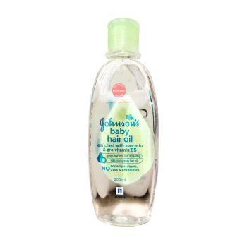 Johnsons Baby Hair Oil 200ml - BabyShoppers