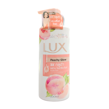 Lux Peachy Glow Juicy Peach Fragrance Moisturizing Body Wash 500ml