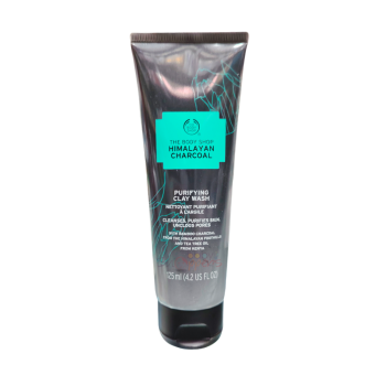 The Body Shop Himalayan Charcoal Purifying Clay Wash 125ml