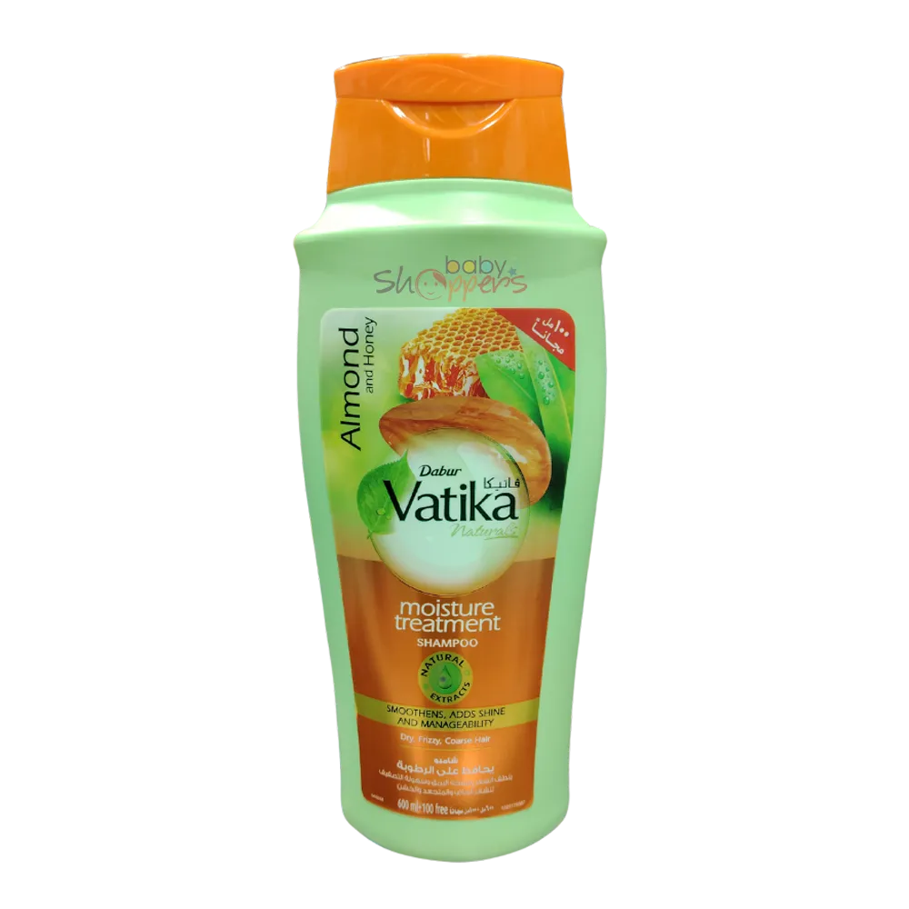 Vatika Almond and Honey Moisture Treatment Shampoo 600ml Vatika Almond and Honey Moisture Treatment Shampoo 600ml Vatika Almond and Honey Moisture Treatment Shampoo 700ml