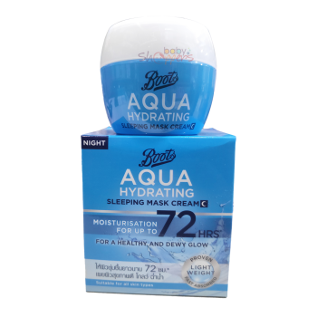 Boots Aqua Hydrating Sleeping Mask Night Cream 50ml