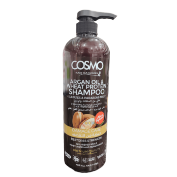 Cosmo Argan Oil & Wheat Protein Shampoo 1000ml
