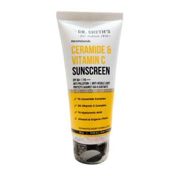 Dr. Sheth's Ceramide & Vitamin C Sunscreen 50g