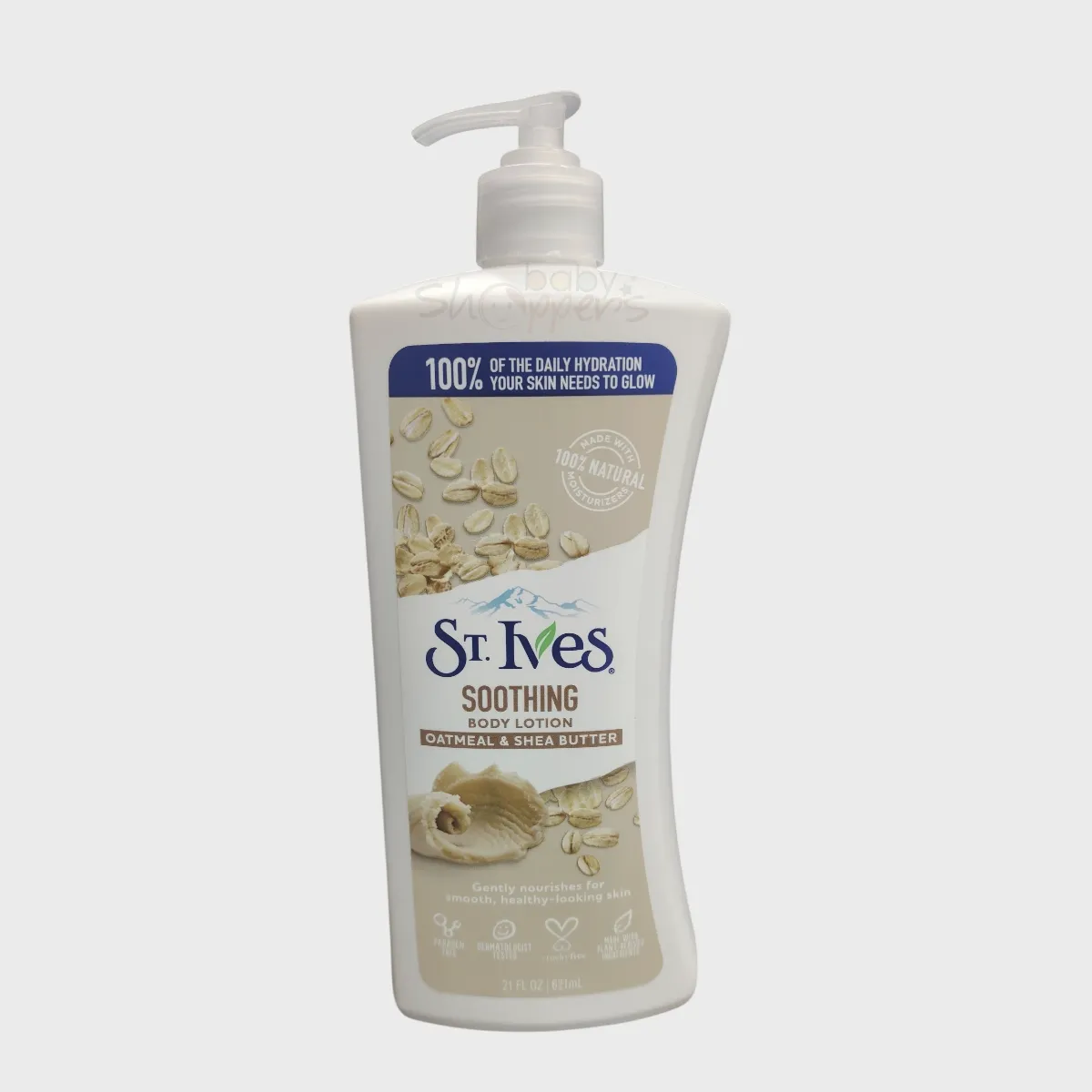 St.Ives Softening Oatmeal & Shea Butter Body Lotion 621ml St.Ives Softening Oatmeal Shea Butter Body Lotion 621ml 1 St.Ives Softening Oatmeal & Shea Butter Body Lotion 621ml