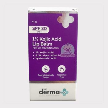 The Derma Co 1% Kojic Acid Lip Balm SPF30 4g