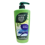 Follow Me 6 in 1 Green Tea Shampoo 650ml