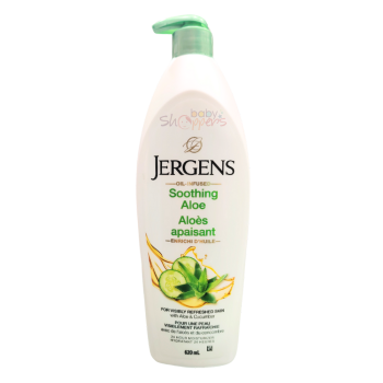 Jergens Soothing Aloe Moisturizer & Body Lotion 620ml