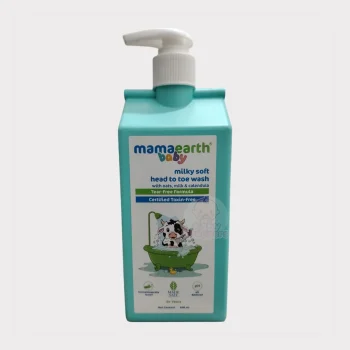Mamaearth Baby Milky Soft Head To Toe Wash 400ml
