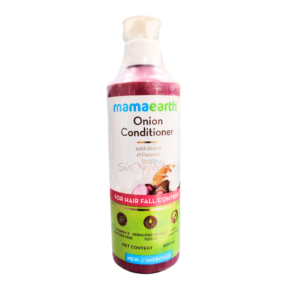 Mamaearth-Onion-Hair-Fall-Control-Conditioner-400ml Mamaearth Onion Hair Fall Control Conditioner 400ml