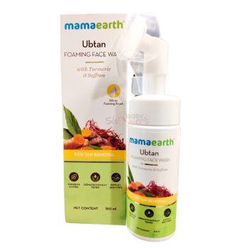 Mamaearth Ubtan Foaming Face Wash 150ml - BabyShoppers