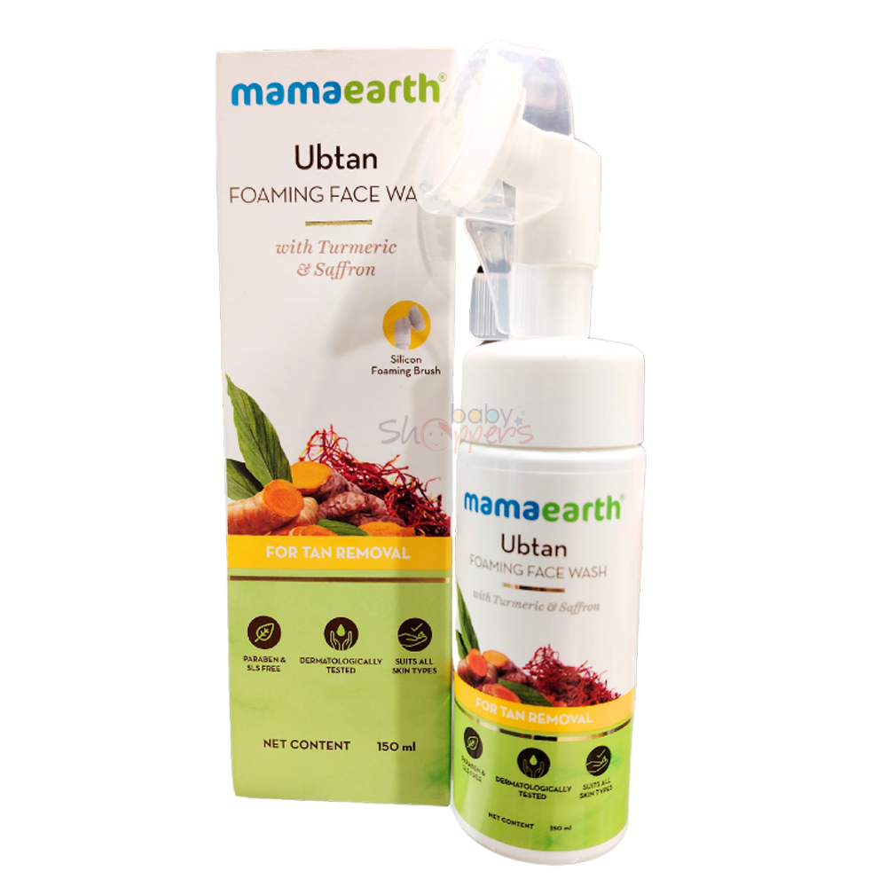 Mamaearth-Ubtan-Foaming-Face-Wash-150ml Mamaearth Ubtan Foaming Face Wash 150ml - BabyShoppers