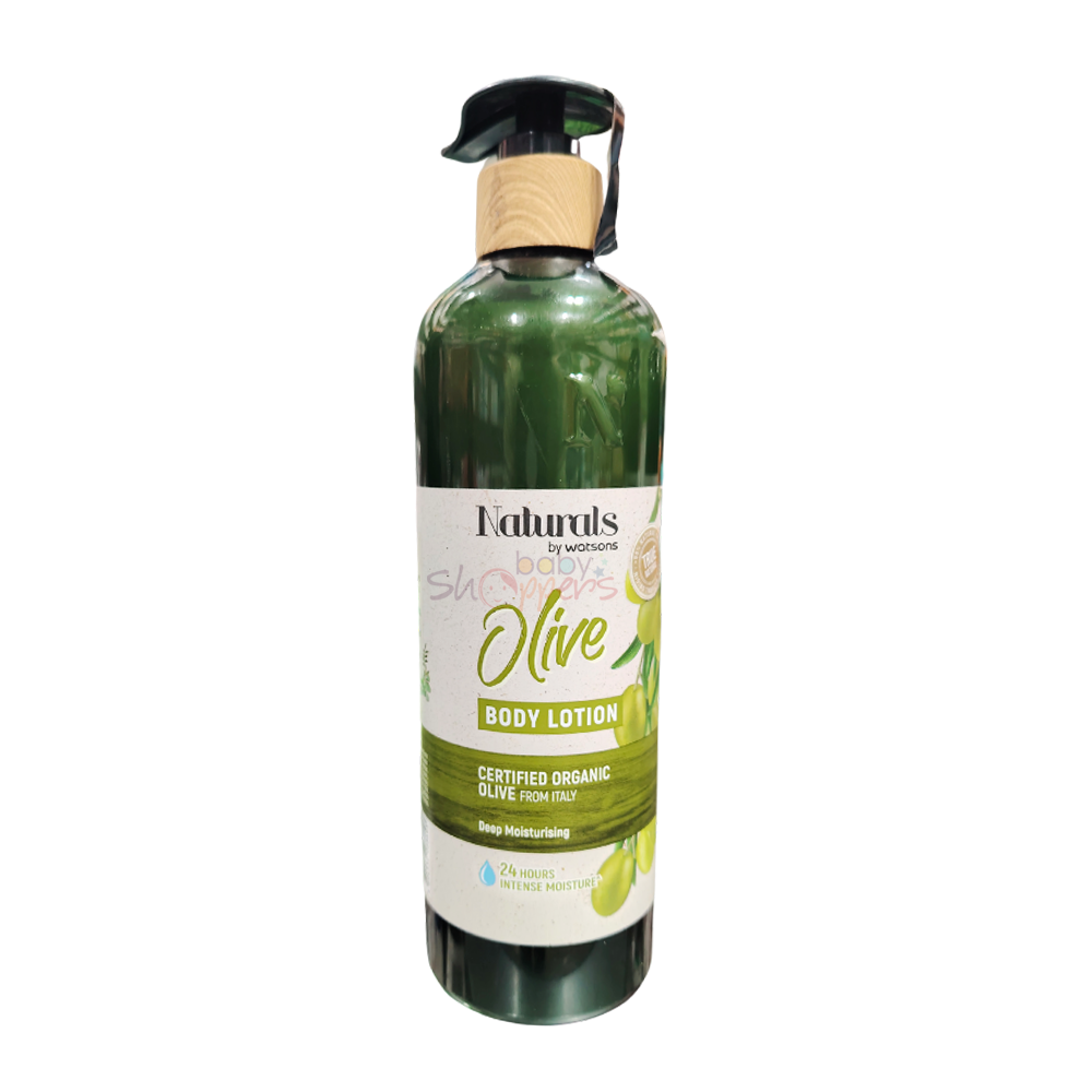 Naturals-by-Watsons-Olive-Body-Lotion-490ml Naturals by Watsons Olive Body Lotion 490ml Naturals by Watsons Olive Body Lotion 490ml