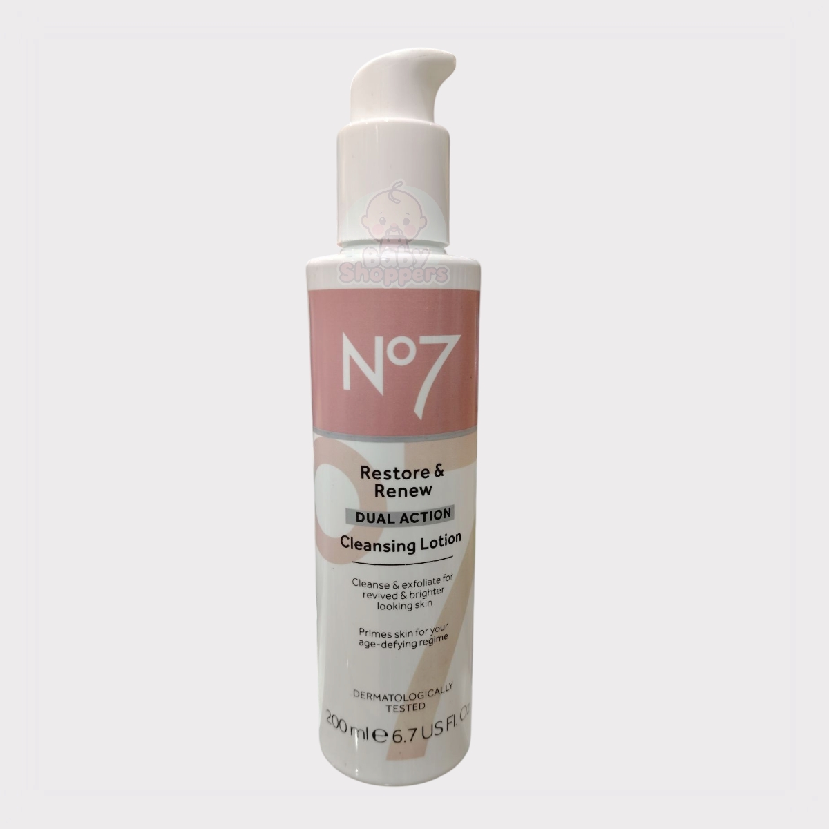 No7 Restore & Renew Dual Action Cleansing Lotion 200ml No7 Restore Renew Dual Action Cleansing Lotion 200ml No7 Restore & Renew Dual Action Cleansing Lotion 200ml