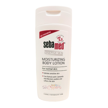 he Sebamed Moisturizing Body Lotion 200ml is a dermatologist-recommended, pH 5.5 balanced formula designed for sensitive, normal to oily skin
