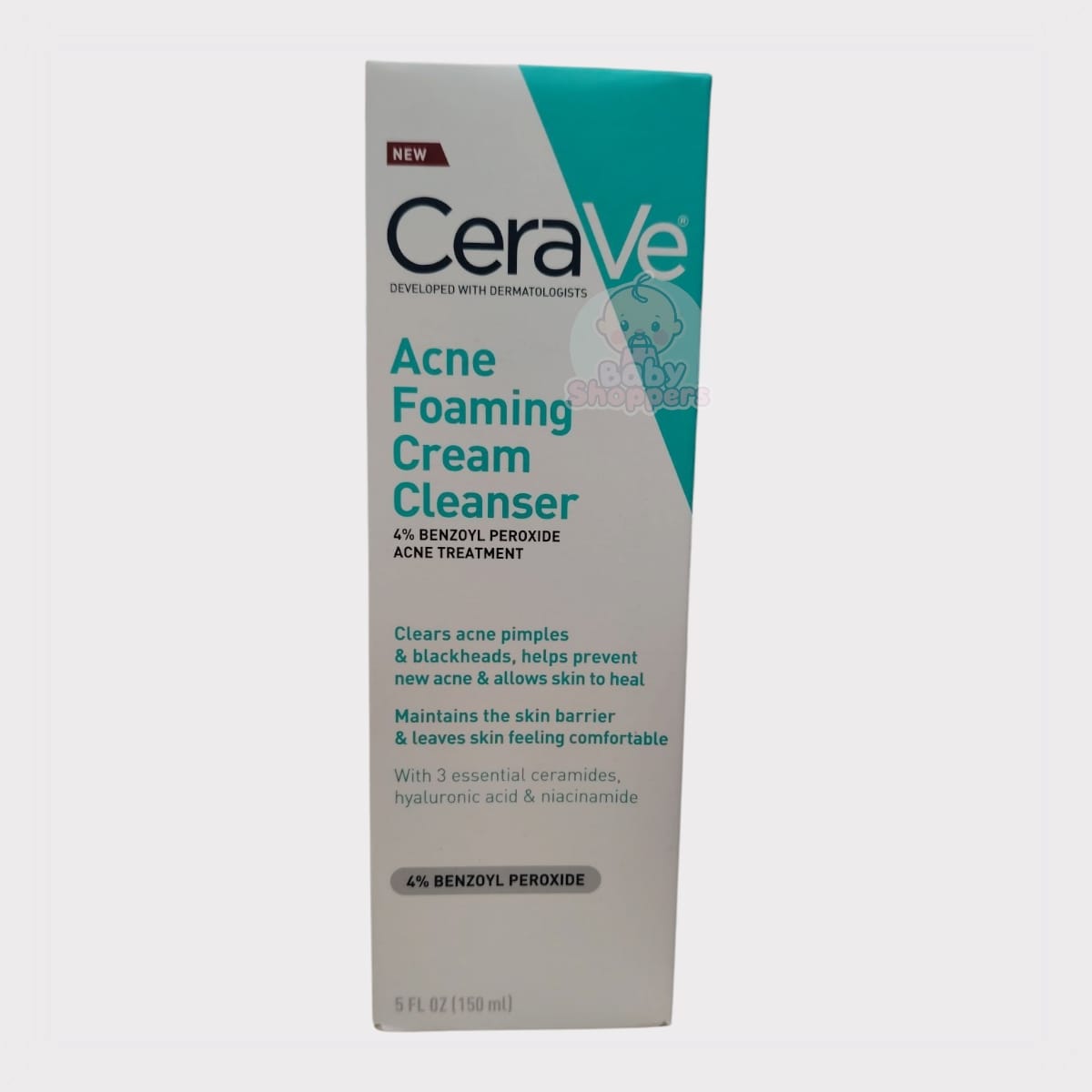 CeraVe Acne Foaming Cream Cleanser 150ml CeraVe Acne Foaming Cream Cleanser 150ml CeraVe Acne Foaming Cream Cleanser 150ml