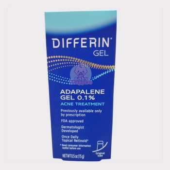 Differin Adapalene Gel 0.1% Acne Treatment 15g
