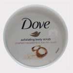 Dove Exfoliating Body Scrub Crushed Macadamia & Rice Milk Scent 225ml 1 Dove Exfoliating Body Scrub Crushed Macadamia & Rice Milk Scent 225ml