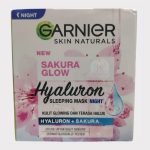 Garnier Sakura Glow Hyaluron Sleeping Mask Night Cream 50ml